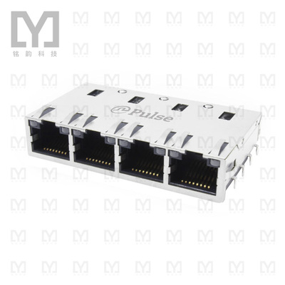 JT8-4000HL【CONN MAGJACK 4PORT 10GBASE-T PCB】