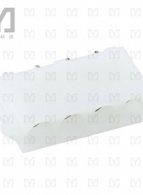 643415-1【CONN HDR 4POS 0.25 TIN PCB】