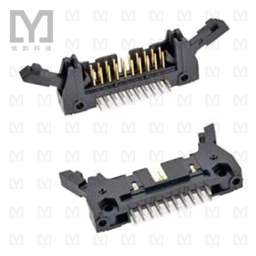 N3428-1202RB【CONN HEADER R/A 20POS 2.54MM】