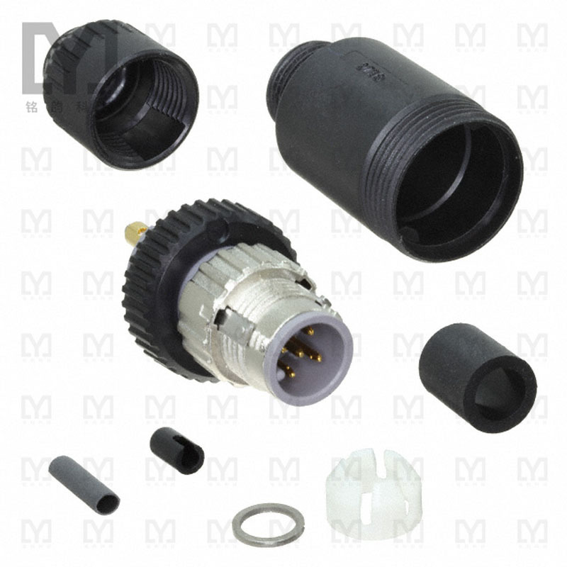 XS5G-D5S3【CONN PLUG MALE 5POS GOLD SCREW】