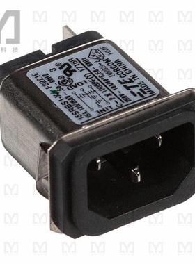 2-6609987-4【PWR ENT RCPT IEC320-C14 PANEL QC】