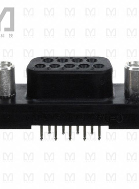 745076-3【CONN D-SUB RCPT 9POS VERT SOLDER】