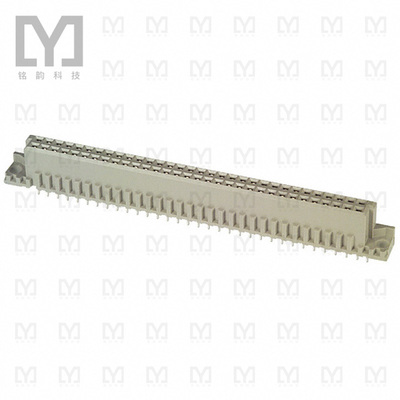 650861-5【CONN DIN RCPT 64POS PCB GOLD】