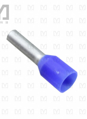 2207.0/100【CONN FERRULE 14AWG BLUE】