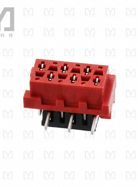 7-188431-6【CONN RCPT 6POS 0.1 TIN SMD】