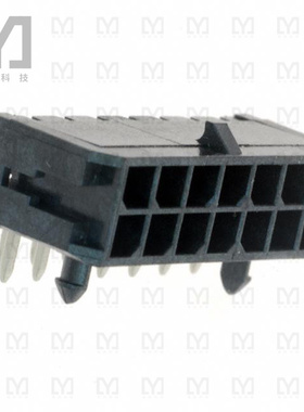 0430451402【CONN HEADER R/A 14POS 3MM】