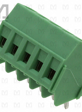 1733606【TERM BLOCK 5POS 35DEG 5.08MM PCB】
