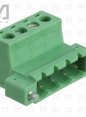 1825336【TERM BLOCK PLUG 4POS STR 5.08MM】