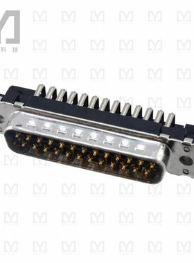 09653626812【CONN D-SUB PLUG 25POS R/A SOLDER】