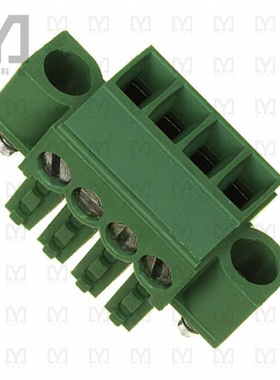 284510-4【TERM BLOCK PLUG 4POS STR 3.5MM】