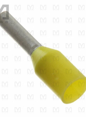 2399.0/100【CONN FERRULE 18AWG YELLOW】