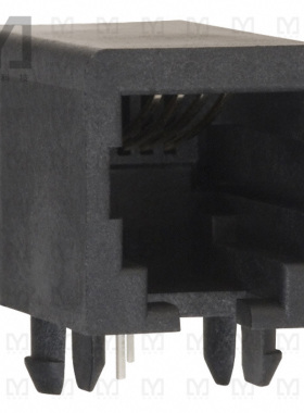 0432024101【CONN MOD JACK 4P4C R/A UNSHLD】