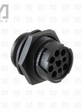 ATC-09-9-1939PN【CONN RCPT HSNG MALE 9POS PNL MNT】