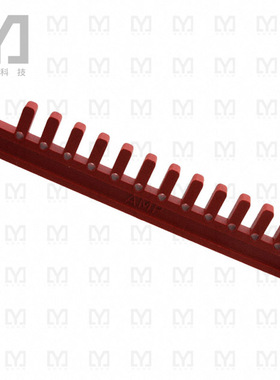 926495-1【CONN DIN PLUG KEYING BLOCK RED】