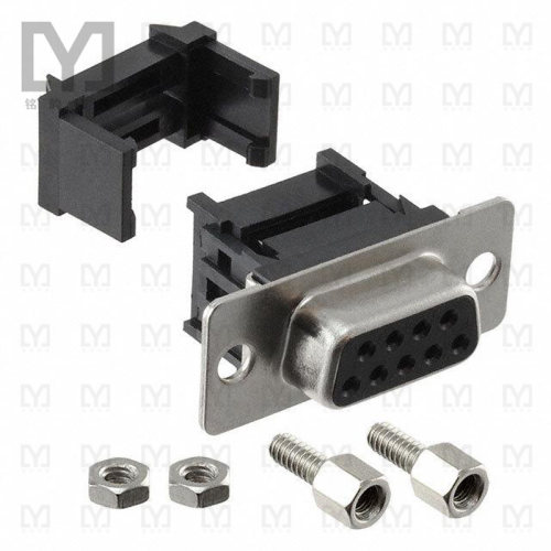 400F0-09-1-004S【CONN D-SUB RCPT 9POS IDC】