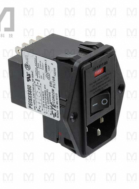 4-6609929-0【PWR ENT MOD RCPT IEC320-C14 PNL】