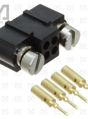 M80-5620405【CONN HEADER 4P CRIMP 22AWG GOLD】