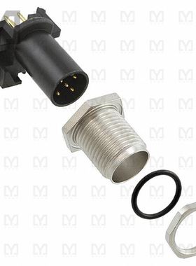 1694211【CONN PLUG MALE 5POS GOLD SOLDER】