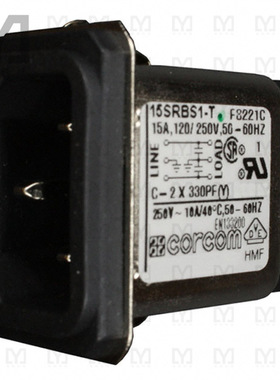 2-6609987-2【PWR ENT RCPT IEC320-C14 PANEL QC】