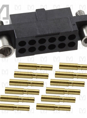 M80-4811205【CONN RCPT 12POS CRIMP 24-28AWG】