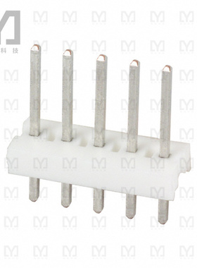 640452-5【CONN HEADER VERT 5POS 2.54MM】