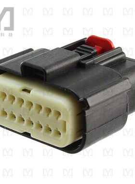 0334721606【CONN RCPT 16POS DUAL BLACK】