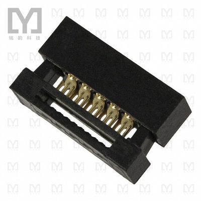 20021444-00010T1LF【CONN RCPT 10POS IDC 30AWG GOLD】