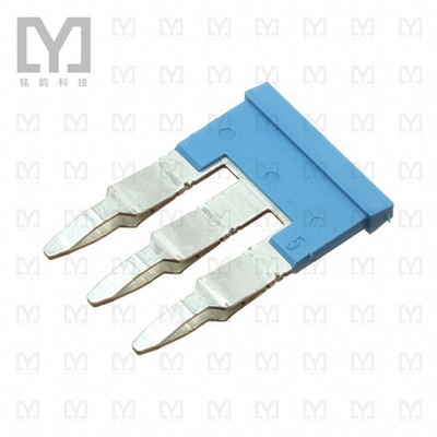 P2RVM-030S【JUMPER TERM BLK 3POS FLAT PIN】
