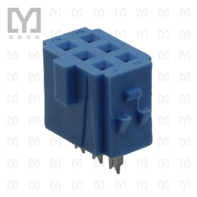 1658527-2【CONN RCPT 6POS IDC 26-28AWG GOLD】