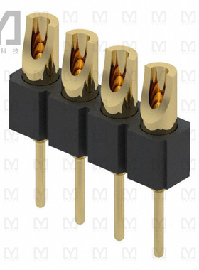 380-10-104-00-001000【HEADER SNGL INLINE SOLDRTL 4POS】