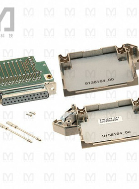 2761619【CONN D-SUB RCPT 25P TERM BLK】