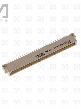 6-1393644-6【CONN DIN PLUG 64POS PCB RA GOLD】