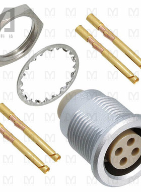 JBXER2G04FCSDSR【CONN RCPT FMALE 4POS GOLD CRIMP】