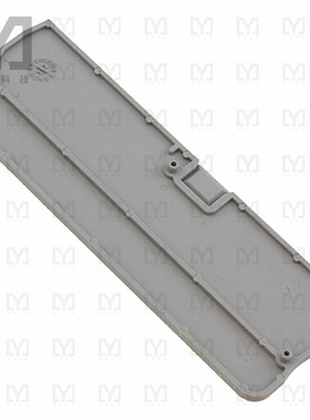 3042175【CONN TERM BLK END PLATE GRAY】