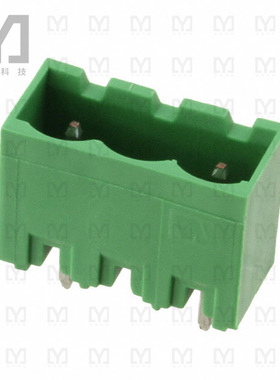 282828-2【TERM BLOCK HDR 2POS VERT 10.16MM】