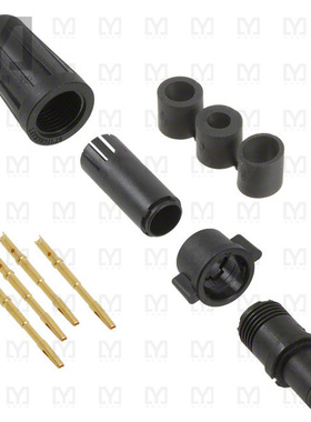 EN2C4F22DCW【CONN PLUG FMALE 4POS GOLD】