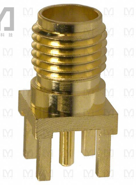 132134【CONN SMA JACK STR 50 OHM PCB】