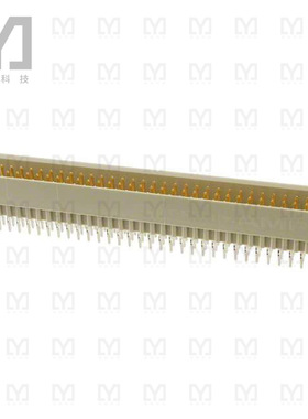 536019-5【CONN DIN PLUG 96POS PCB GOLD】