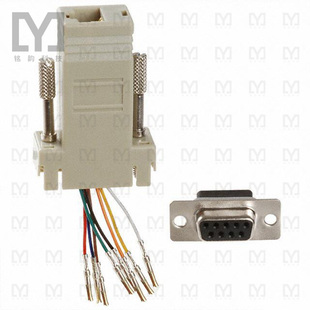 DB9F RJ45 BEIGE ADAPT JACK 23067