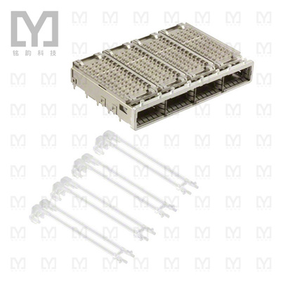 2057183-1【CONN QSFP+ CAGE 1X4 W/HSINK R/A】