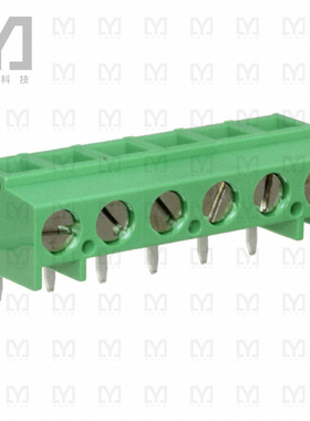 284094-6【TERM BLK 6POS TOP ENT 5.08MM PCB】