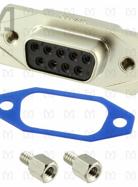 15-006293【CONN D-SUB RCPT 9POS PNL MNT】