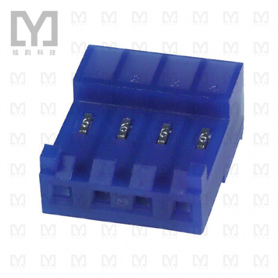 3-643821-4【CONN RCPT 4POS IDC 26AWG TIN】