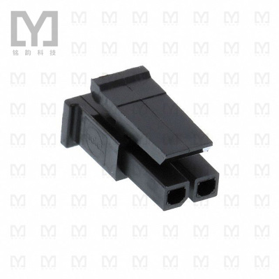 43645-0200【CONN RECEPT 2POS 3MM SINGLE ROW】