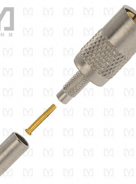 413985-4【CONN SMB PLUG STR 50 OHM CRIMP】