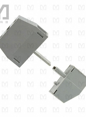 0709563【TERM BLK SCREW CLAMP 1POS GRAY】