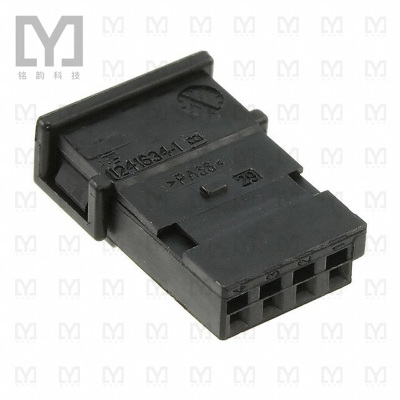 1241634-1【CONN RCPT HSNG 4POS .100 BLACK】