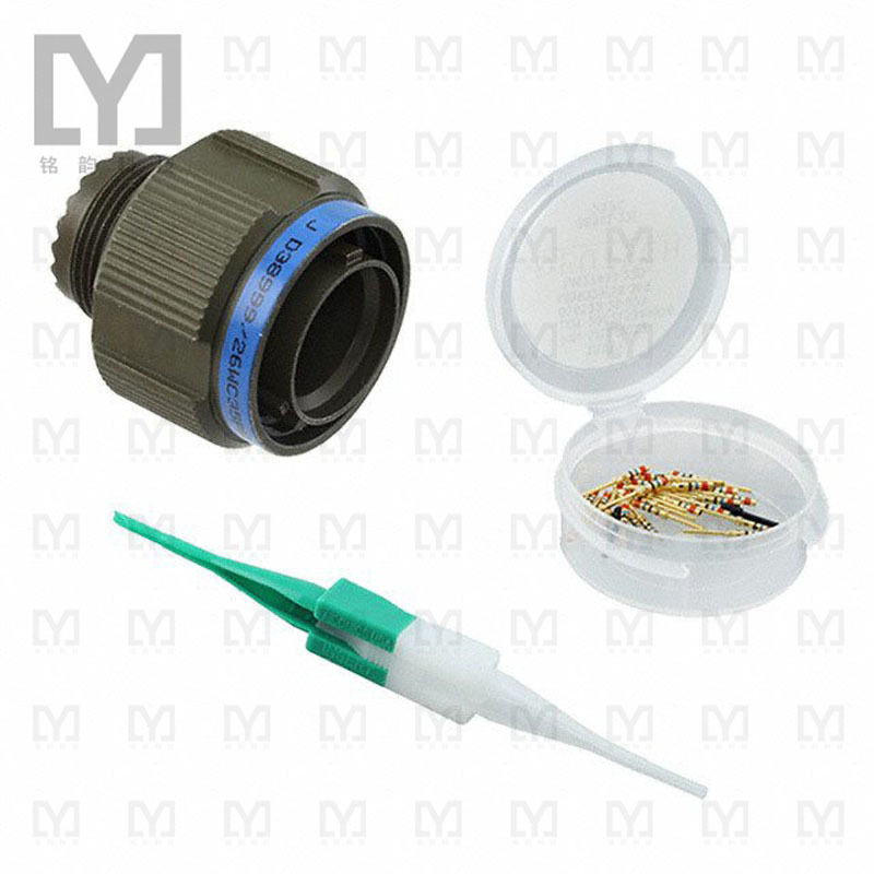 D38999/26WC35PN【CONN PLUG MALE 22POS GOLD CRIMP】