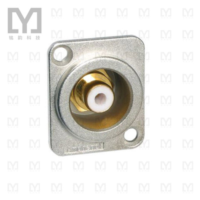 ACJD-WHT【CONN RCA JACK CHASIS MOUNT WHITE】