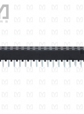 150234-6002-RB【CONN RCPT 34POS 0.079 GOLD PCB】